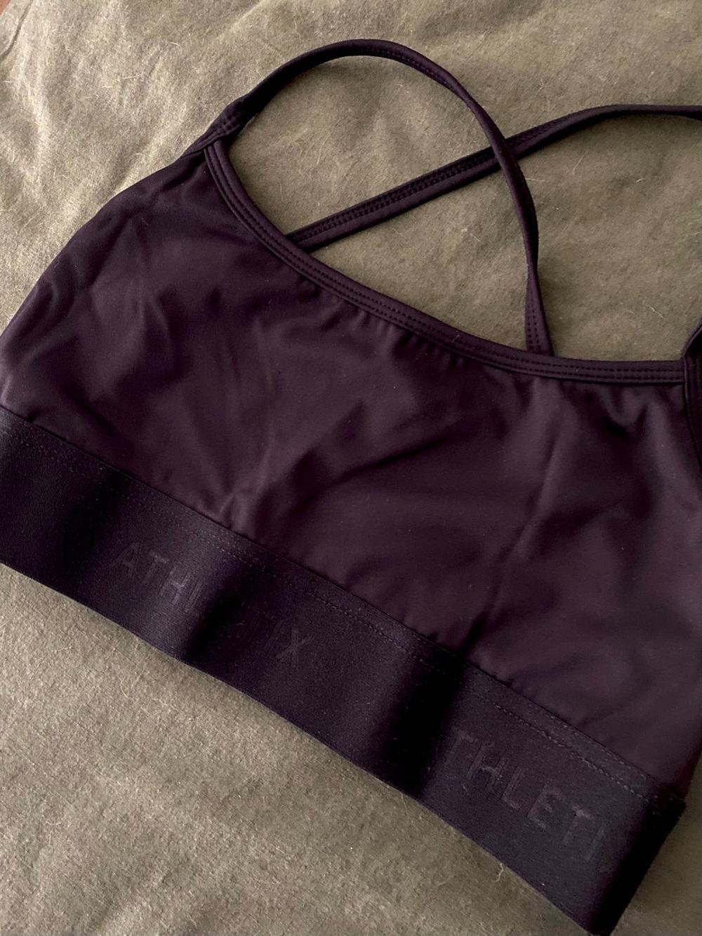 Cross-Back Sports Bra and Shorts Set